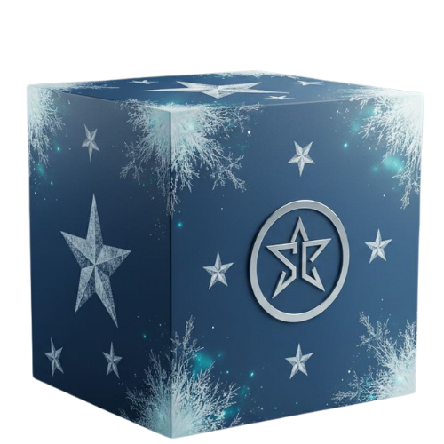 Paquete “Drop Frozen Premium”: 🥶❄️Triple Red Star ❤️‍🔥🔥 + The Black District 🖤 +NY Colors All Around 🗽🎨 + NY Frozen Star 🗽❄️