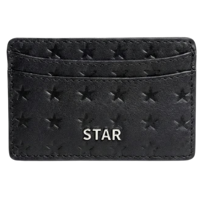 Card Holder Star Leather